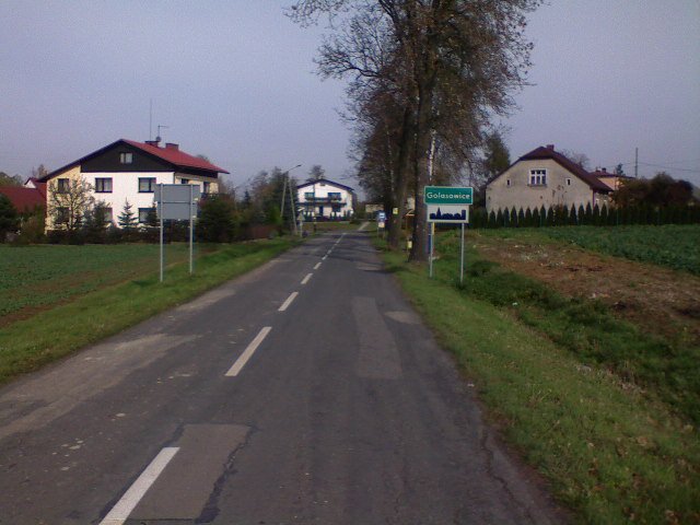 Golasowice-trasa Eurovelo R4.
